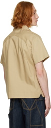 Bottega Veneta Tan Cotton Shirt