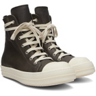 Rick Owens Brown Tower Sneaks Sneakers