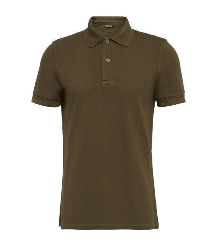 Photo: Tom Ford Cotton polo top