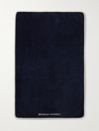 Brunello Cucinelli - Logo-Embroidered Linen-Trimmed Cotton-Terry Towel