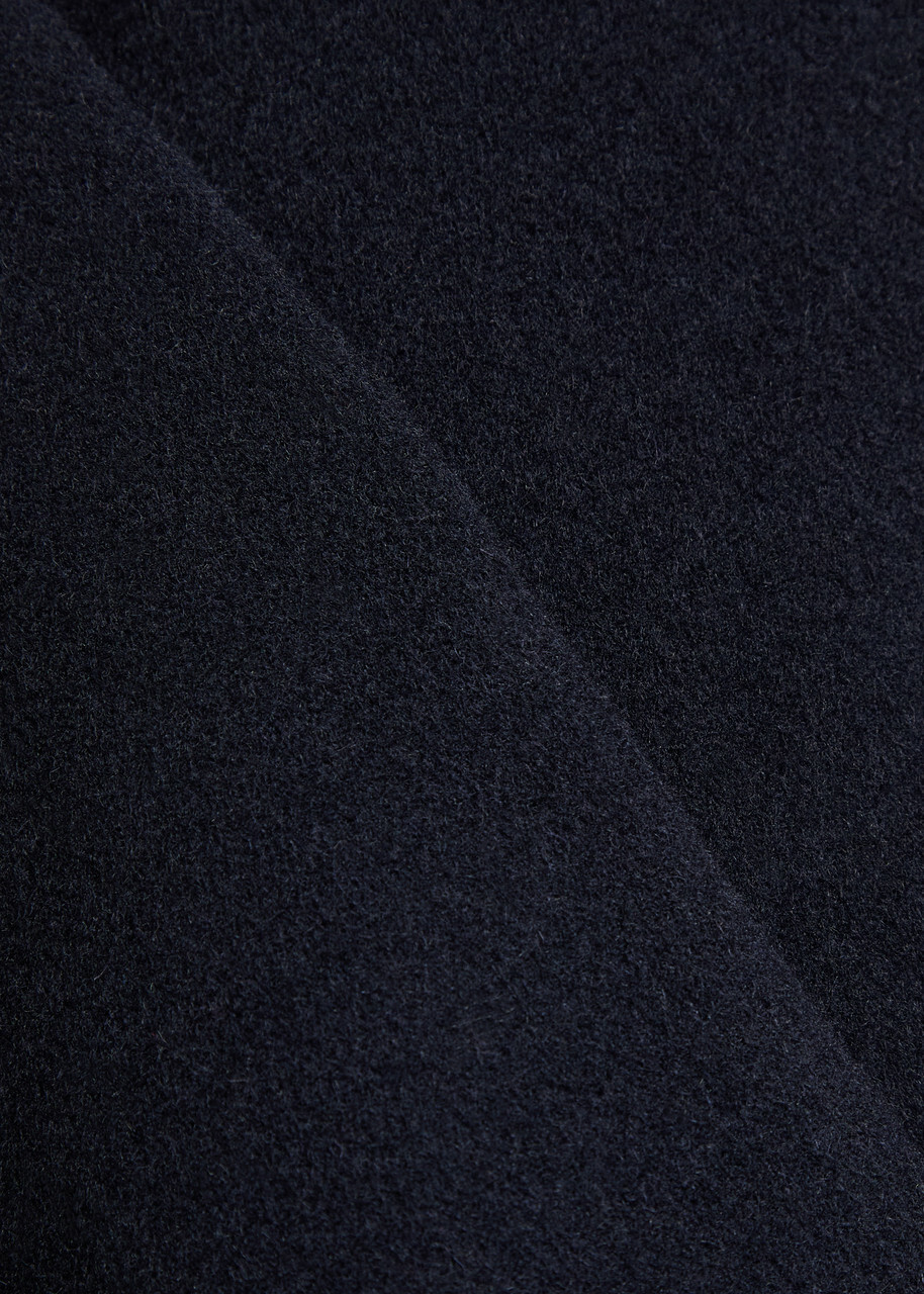 Officine Générale Mazir Wool Bomber Jacket Navy