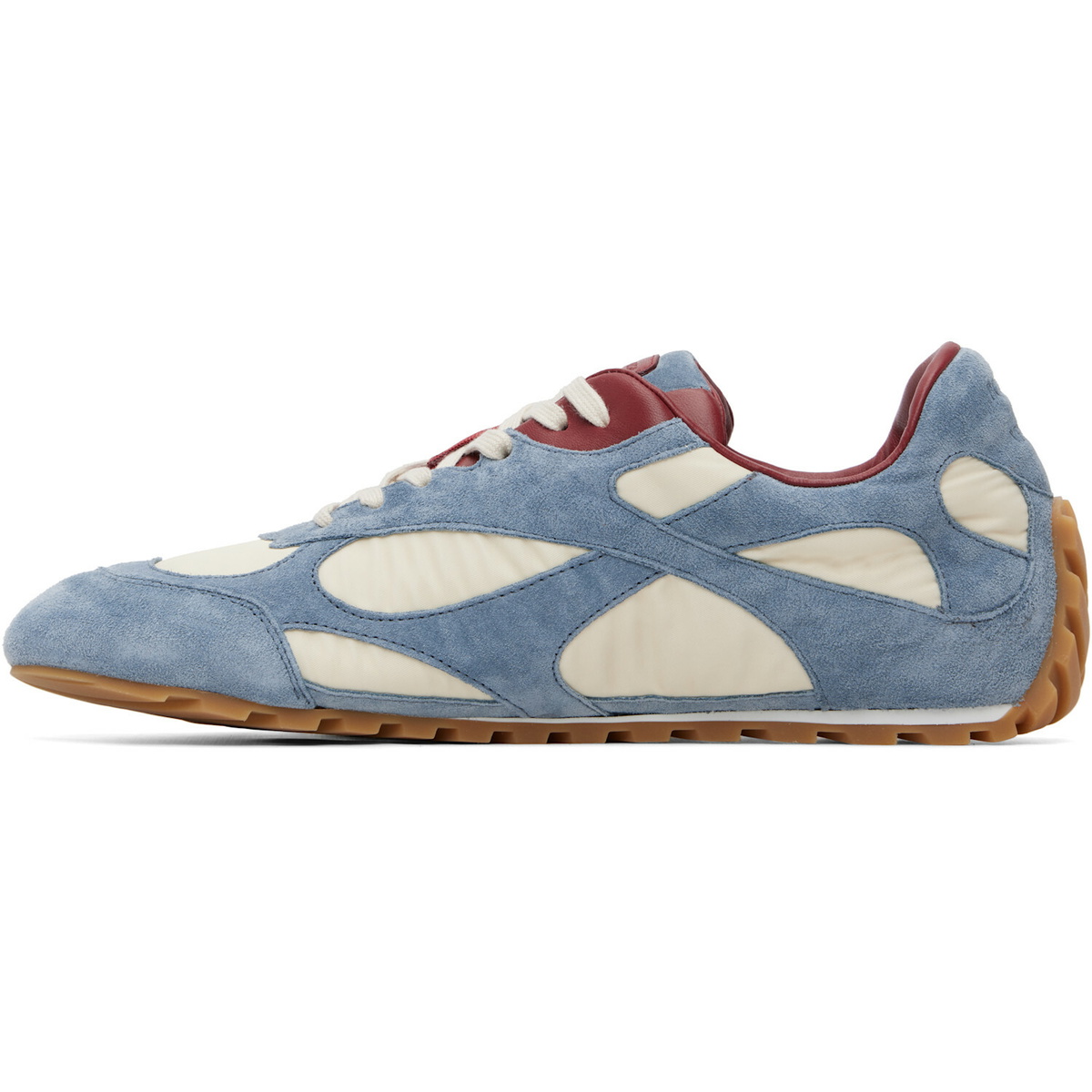 Bottega Veneta Blue & Off-White Orbit Flash Sneakers