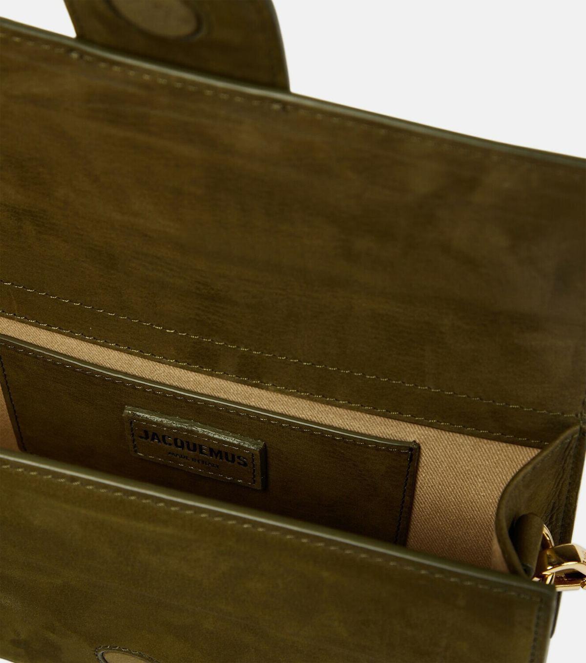 Jacquemus Le Grand Bambino leather shoulder bag