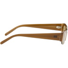 Miu Miu Eyewear Brown Vedette Sunglasses