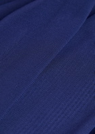 Talbot Runhof Sheer Stretch-mesh Stole - Dark Blue - One Size