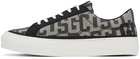 GCDS Black & Off-White Monogram Sneakers