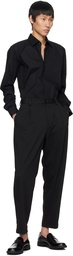 BOSS Black Tapered Trousers