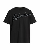 Balmain Mens T-shirt Charcoal
