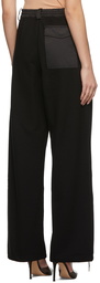 Dion Lee Black Parachute Lounge Pants