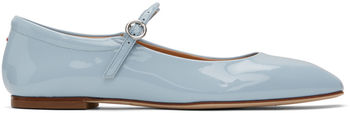 Photo: Aeyde Blue Uma Ballerina Flats