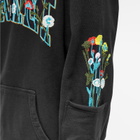 MARKET Men's Bouquet Hoodie in Washed Black