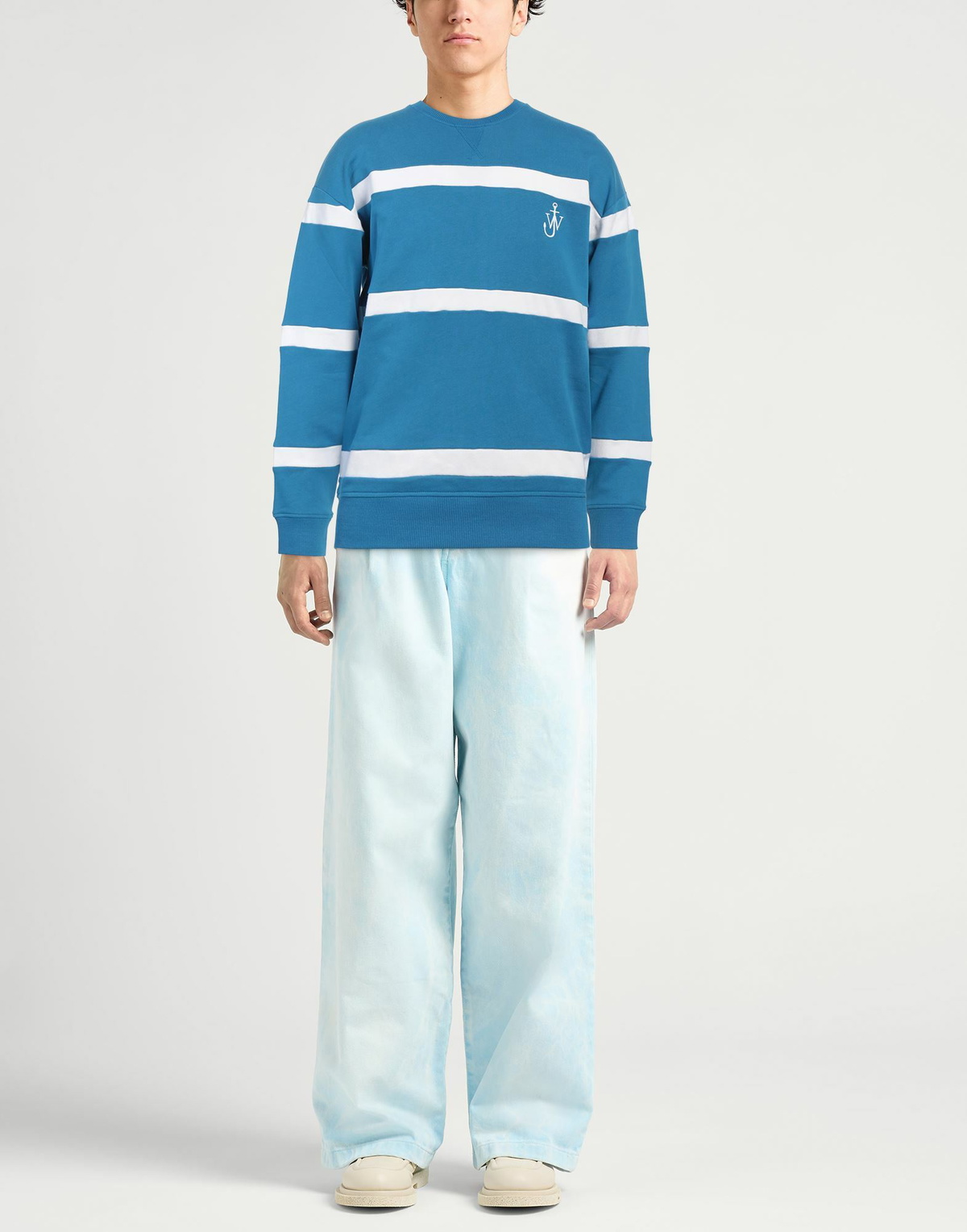 Jw Anderson Mens Sweatshirt Azure