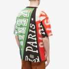 Kenzo Paris Men's Flags Oversize T-Shirt in Multicolor