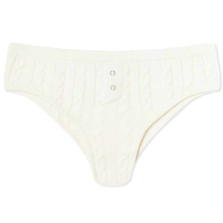 Photo: Love Stories Women's Truman Knitted Panties in Off White