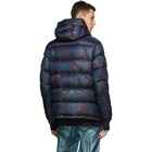 Moncler Grenoble Multicolor Down Lignod Jacket