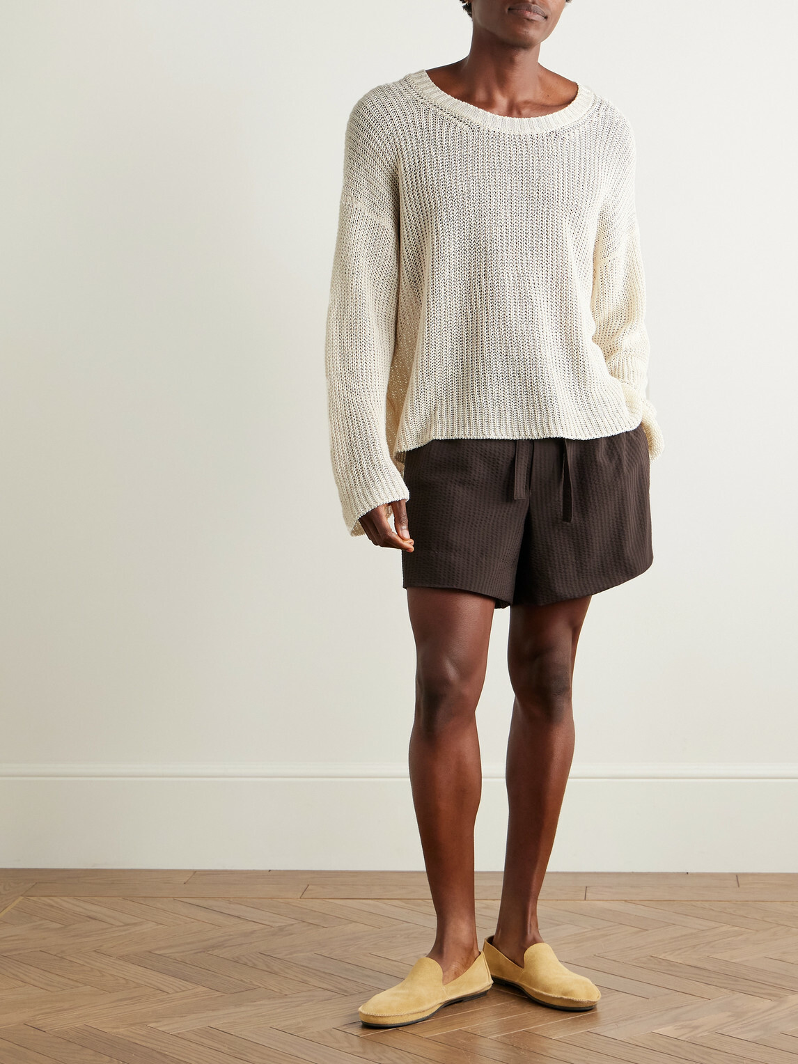 Stòffa - Linen Sweater - Neutrals