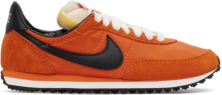 Photo: Nike Orange Waffle Trainer 2 SP Sneakers