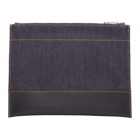 A.P.C. Navy and Black Axel Pouch