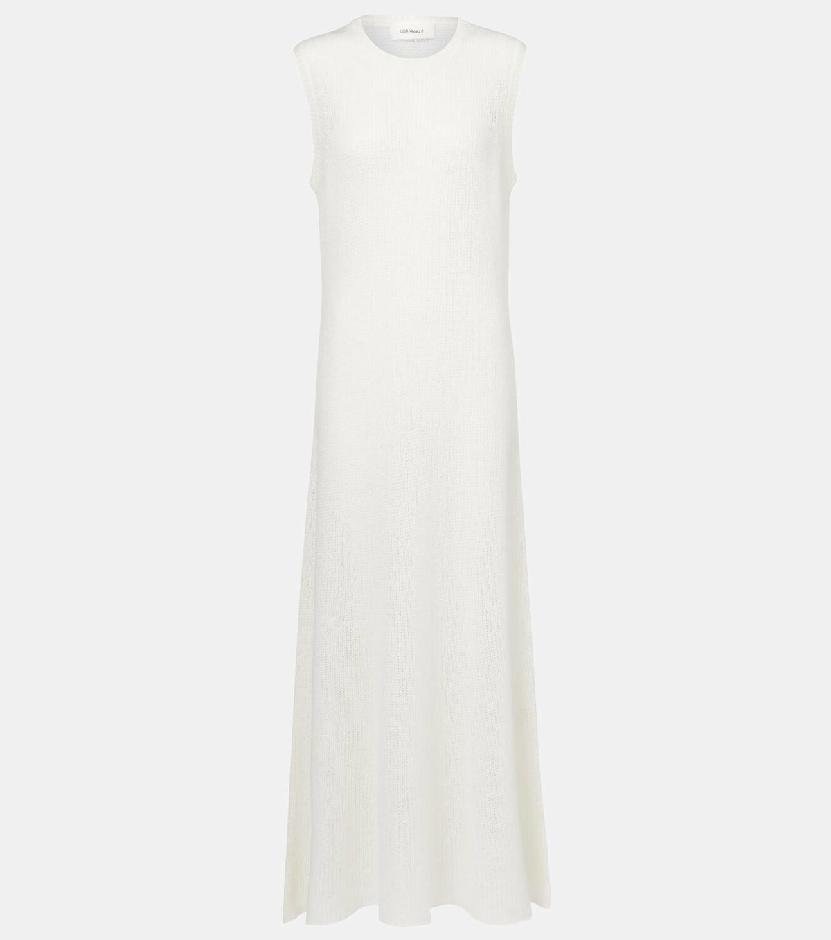Lisa Yang Madalena cashmere and silk maxi dress