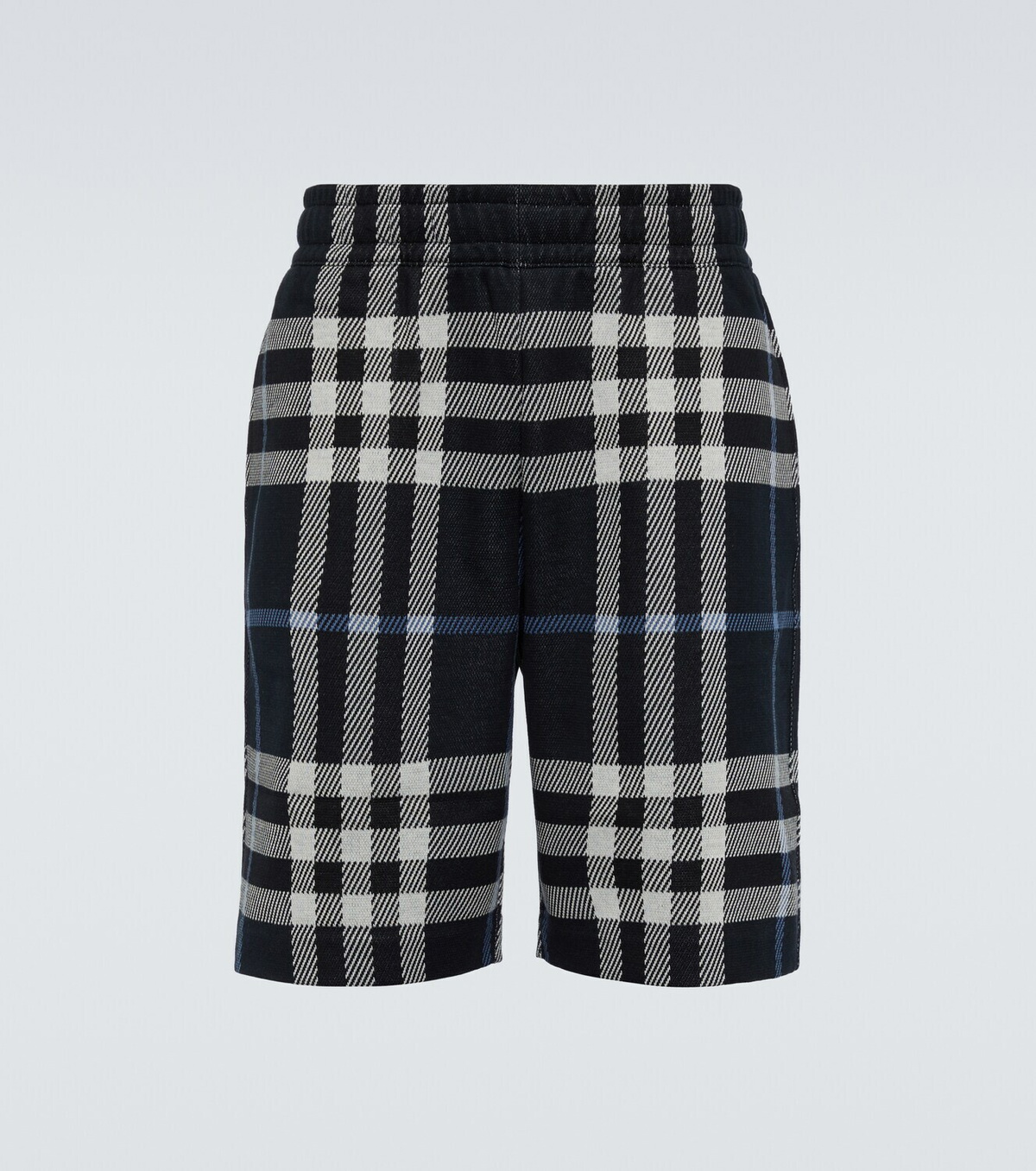 【送関込】Burberry☆バーバリー Check cotton shorts BURBERRY Checked cotton-jacqaurd shorts | THE OUTNET