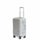 Eastpak Resist'r Luggage Case - Small in Metal Silver 