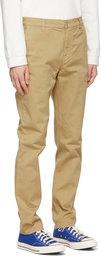 Nudie Jeans Beige Easy Alvin Trousers