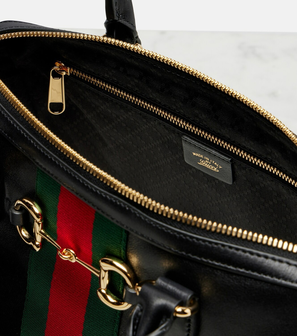 Gucci Borsetto Medium leather tote bag