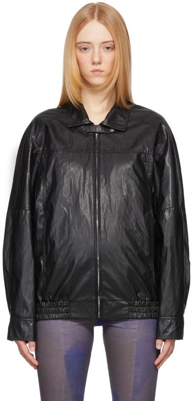 Photo: TheOpen Product Black Air Washed Bomber