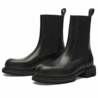 Rick Owens Men's Beatle Gabe Boot in Black