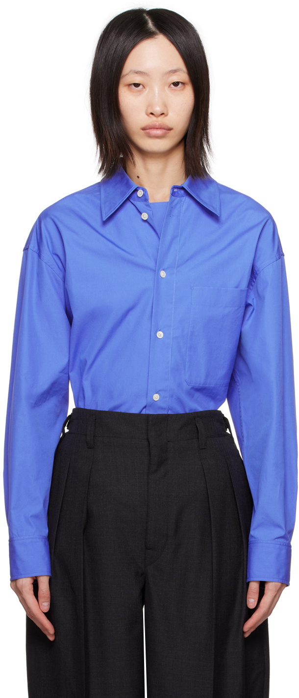LEMAIRE Blue Long Shirt Lemaire