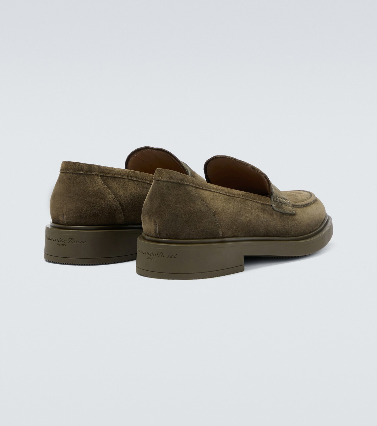 Gianvito Rossi - Harris suede loafers
