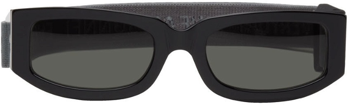 Photo: Sunnei Black Prototipo 3 Sunglasses