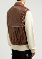 Moncler Grenoble Day-Namic Ollon Quilted Shell Gilet Orange