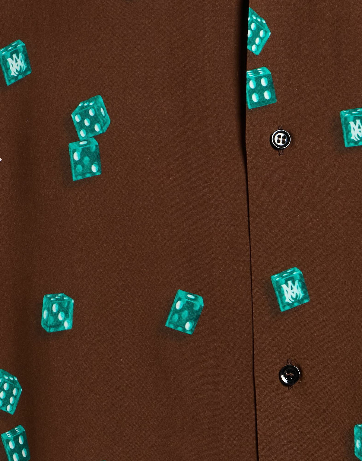 Amiri Mens Shirt in Brown
