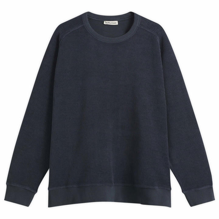 Photo: YMC Men's Almost Grown Sweatshirt in Navy