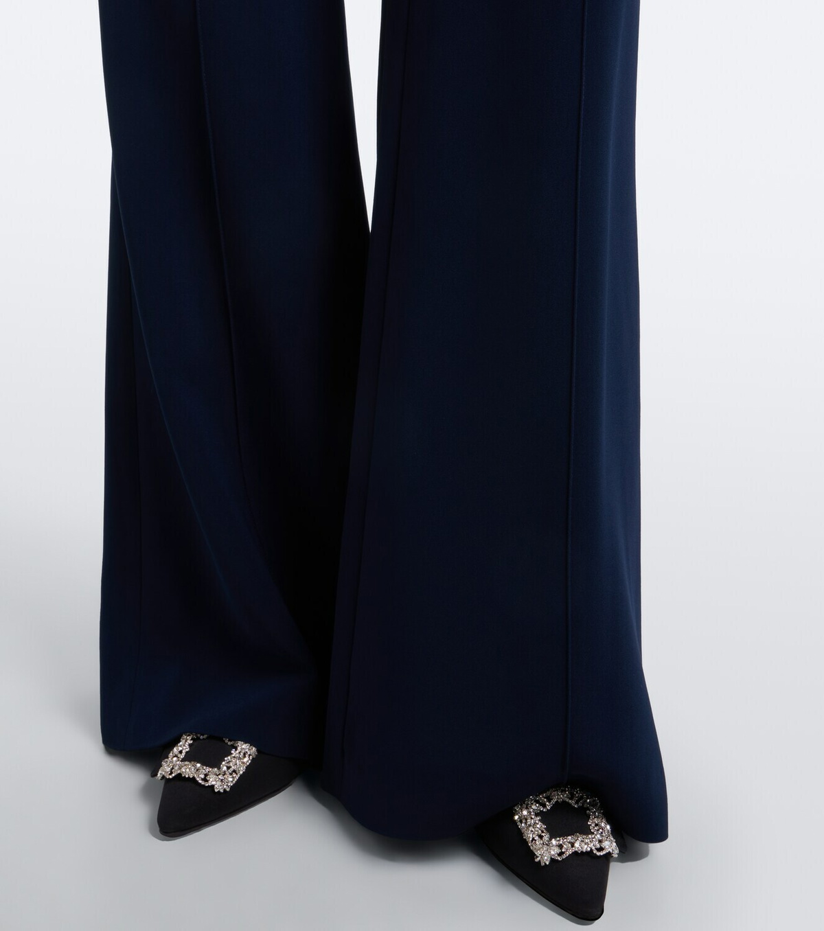 Elie Saab Crêpe wide-leg pants
