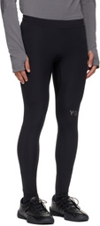 Y-3 Black Running Leggings
