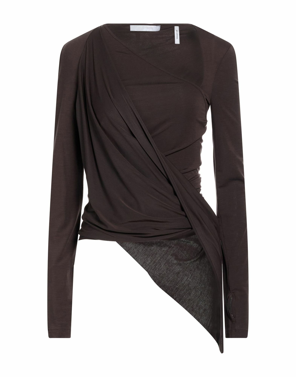 Helmut Lang Womens Top Chocolate in Brown