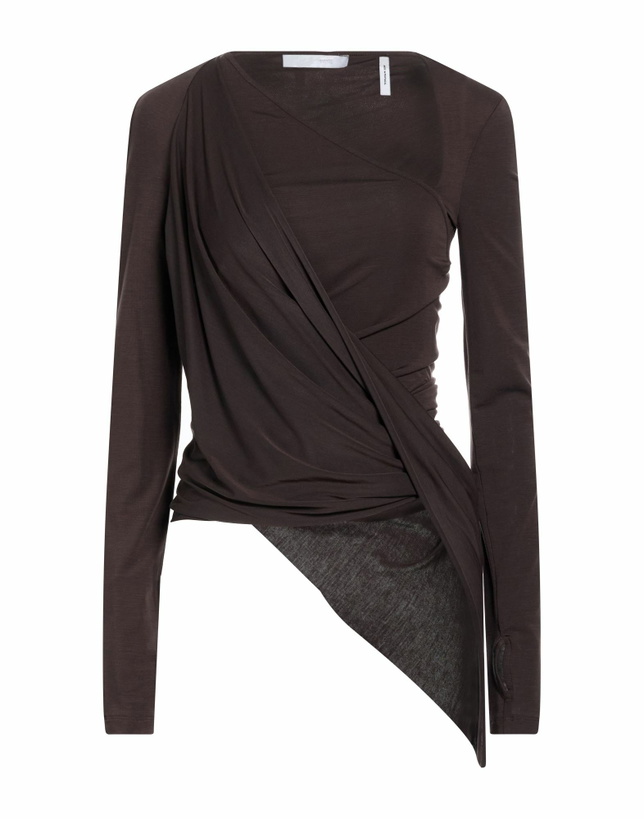 Photo: Helmut Lang Womens Top Chocolate in Brown