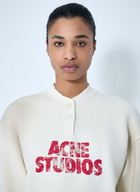Acne Studios Logo Embroidered Sweatshirt
