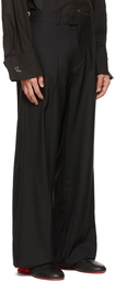 Raf Simons Black Wool Trousers