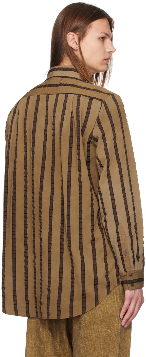 UMA WANG Beige Tab Shirt