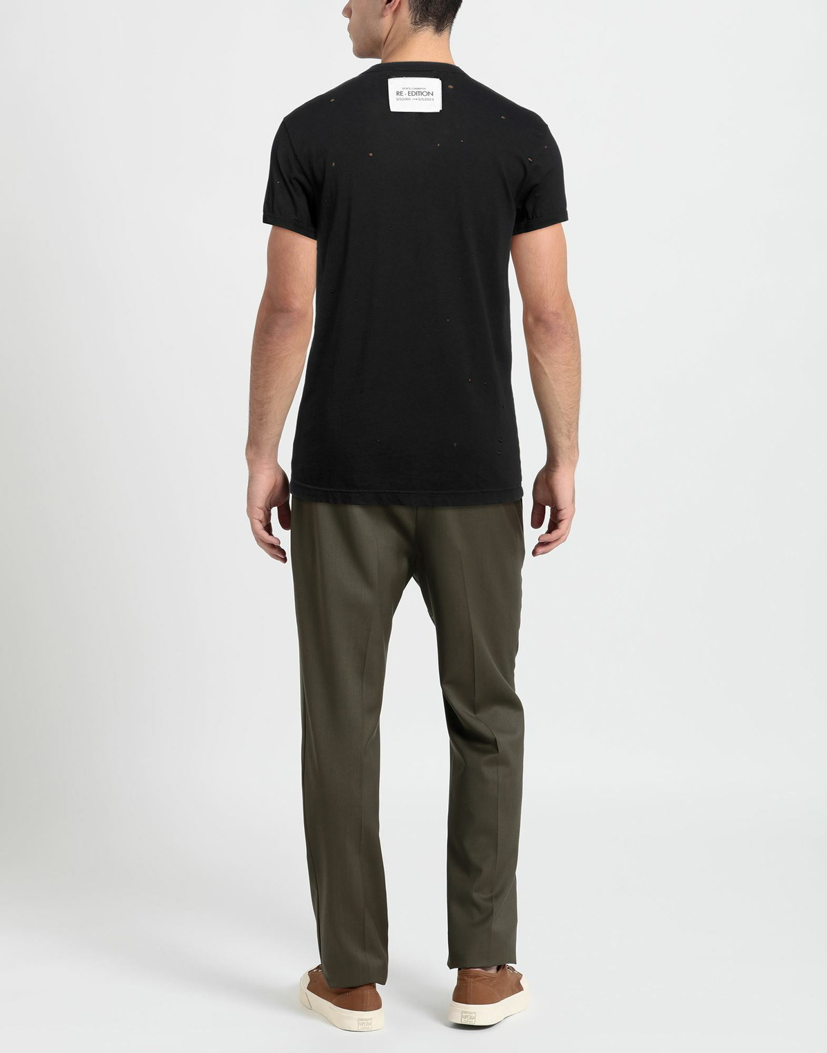 Dolce & gabbana Re-edition Mens T-shirt in Black