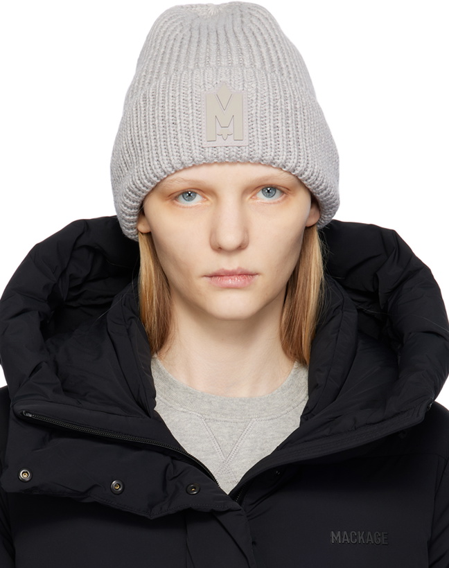 Photo: MACKAGE Gray Jude Beanie