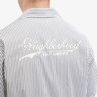 Neighborhood Men's Stripe Work Vacation Shirt in White