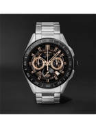 TAG Heuer - Connected Modular 45mm Steel and Rubber Smart Watch, Ref. No. SBG8A10.BA0646 - Black