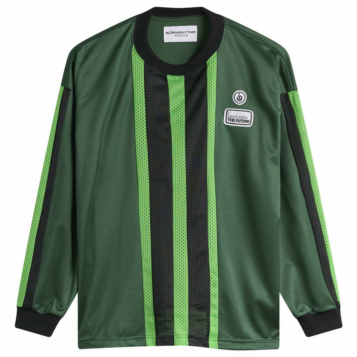 NOMARHYTHM TEXTILE Men's Football T-Shirt in Green
