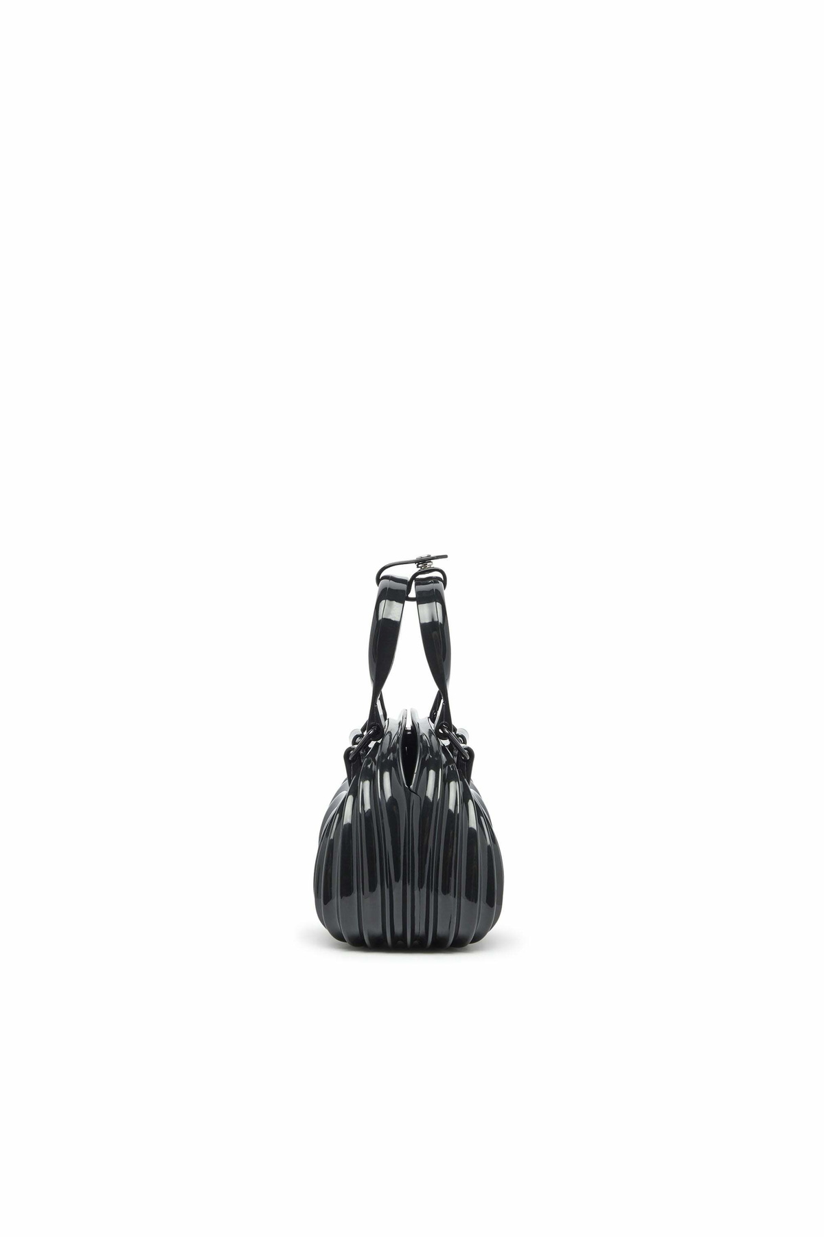 Diesel Quantum Dome - Handbag in Melflex - Crossbody Bags Womens in Black