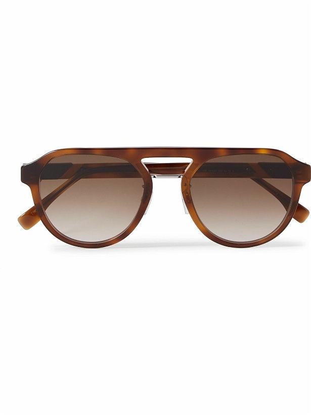 Photo: Fendi - Aviator-Style Tortoiseshell Acetate Sunglasses