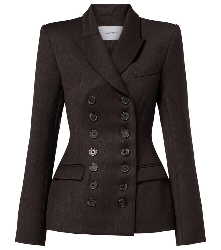 Photo: Alex Perry Double-breasted blazer